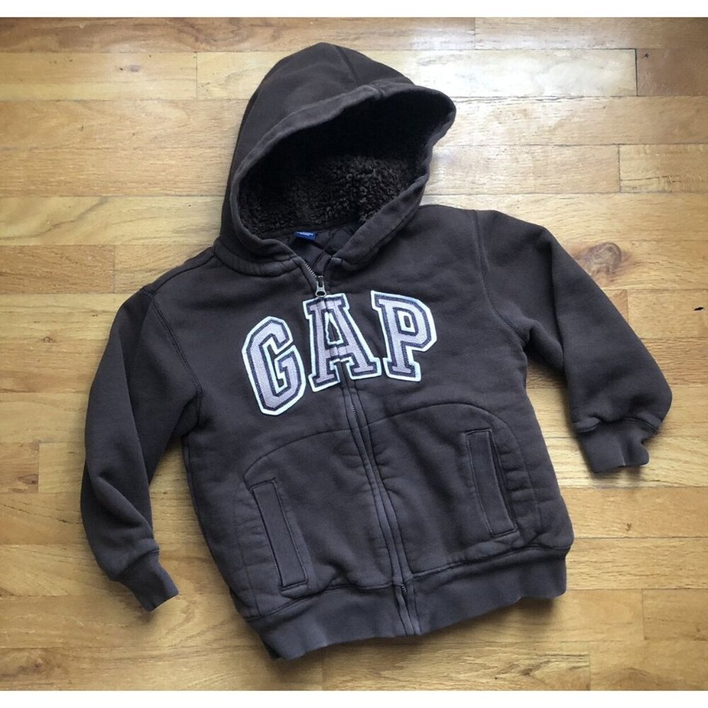 Gap Size 6-7 Brown Hoodie Jacket